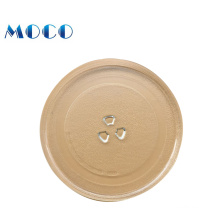 wholesaler with good price of 14 inch baking tray heatproof microwave oven glass plate